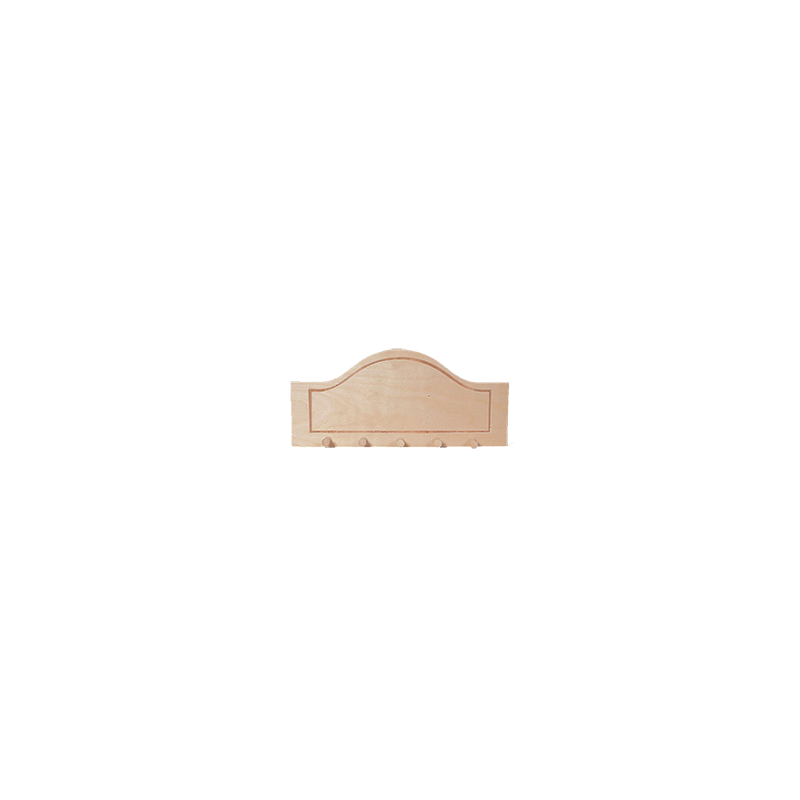 Hanger, arched, buttons 15,5 cm – nagy ( 5 ) 13,5 x x 9