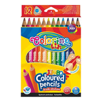 Háromszögletes JUMBO Colorino zsírkréta 12 db (1)