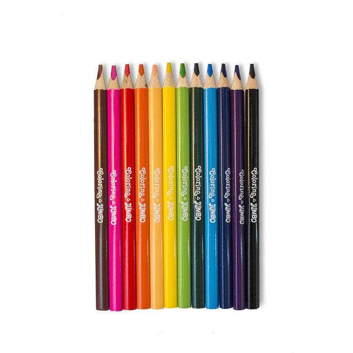 Háromszögletes JUMBO Colorino zsírkréta 12 db (2)