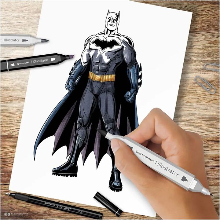 Illusztrációs művészeti készlet BATMAN (3)