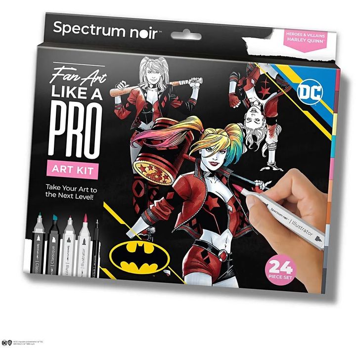 Illusztrációs művészeti készlet HARLEY QUINN (1)