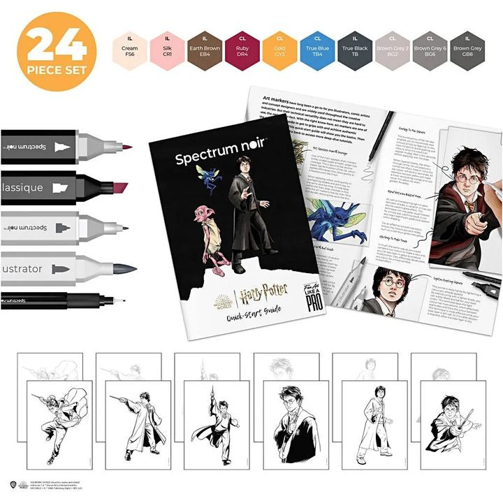 Illusztrációs művészeti készlet HARRY POTTER (2)