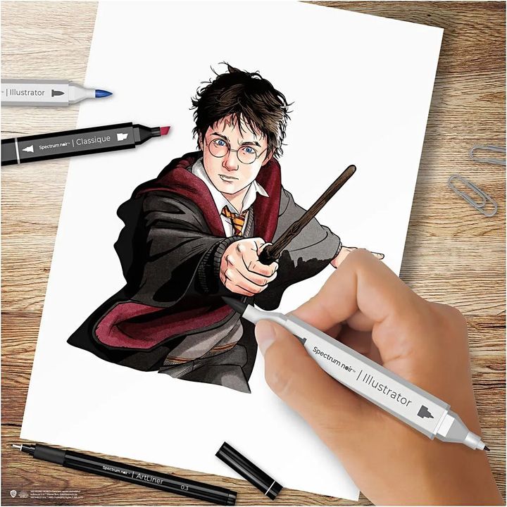 Illusztrációs művészeti készlet HARRY POTTER (3)