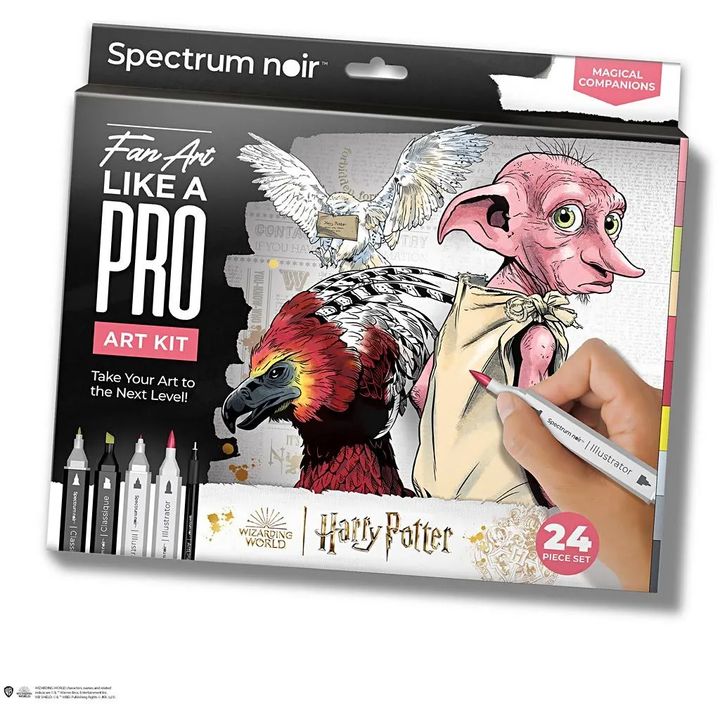 Illusztrációs művészeti készlet HARRY POTTER: MAGICAL COMPANIONS (1)