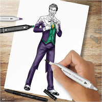Illusztrációs művészeti készlet HEROES AND VILLAINS : THE JOKER (3)