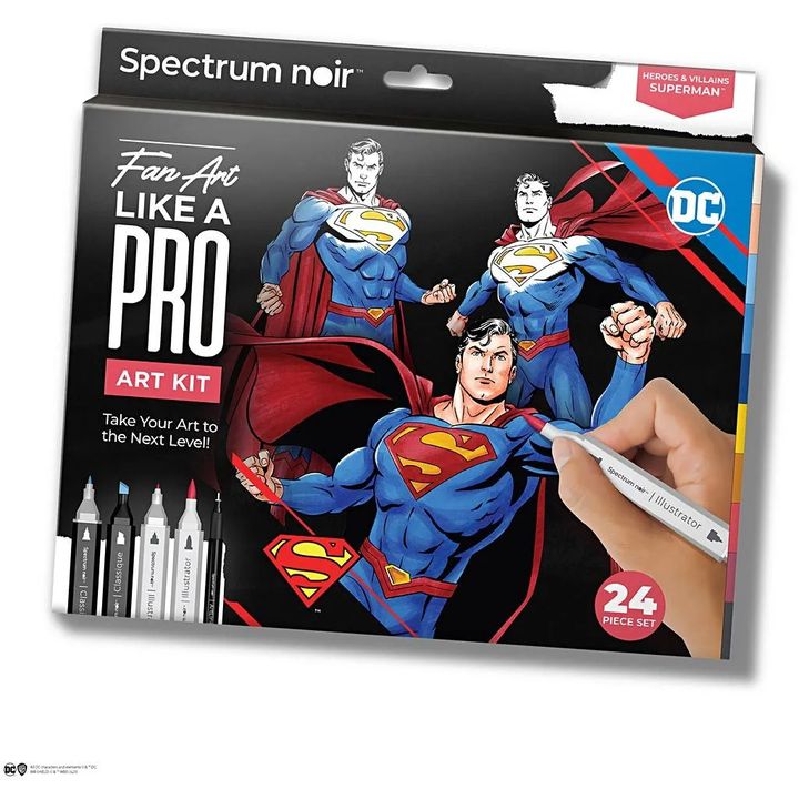 Illusztrációs művészeti készlet SUPERMAN (1)