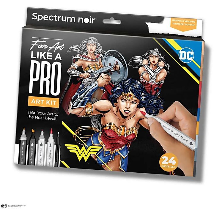 Illusztrációs művészeti készlet WONDER WOMAN (1)