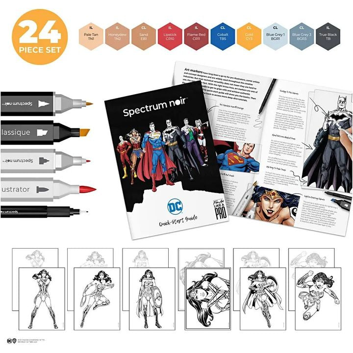 Illusztrációs művészeti készlet WONDER WOMAN (2)