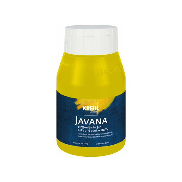Javana Textilfesték világos és sötét texiltre 500 ml – 62 Yellow