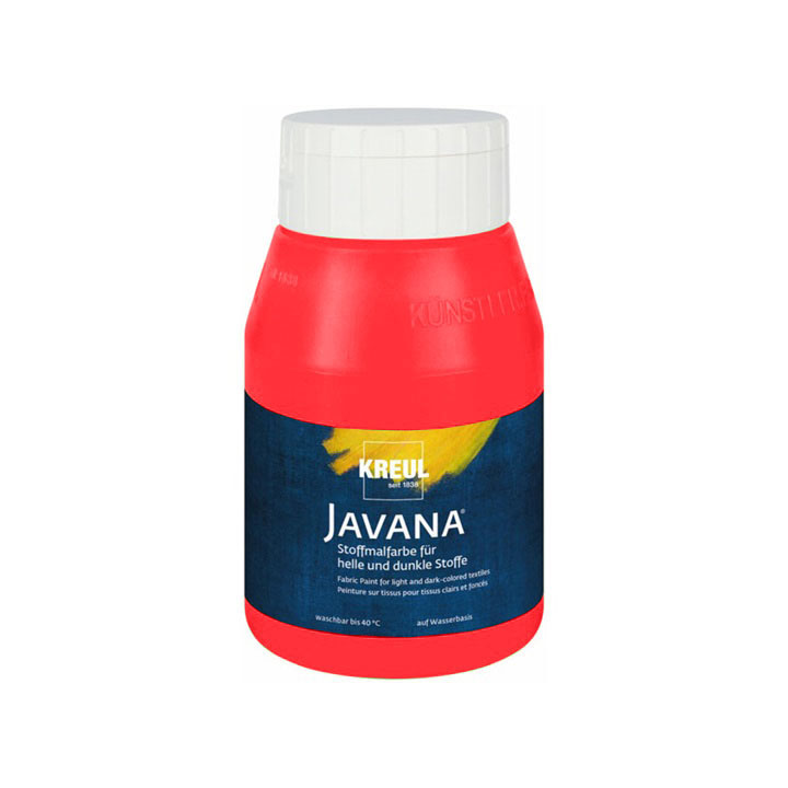 Javana Textilfesték világos és sötét texiltre 500 ml – 63 Red