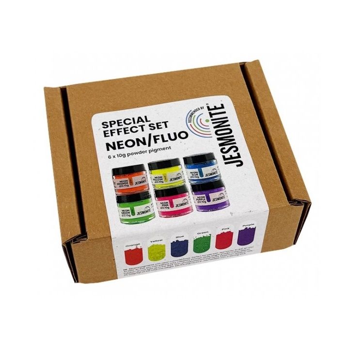 Jesmonite Neon pigment készlet 6 x 10 g (1)