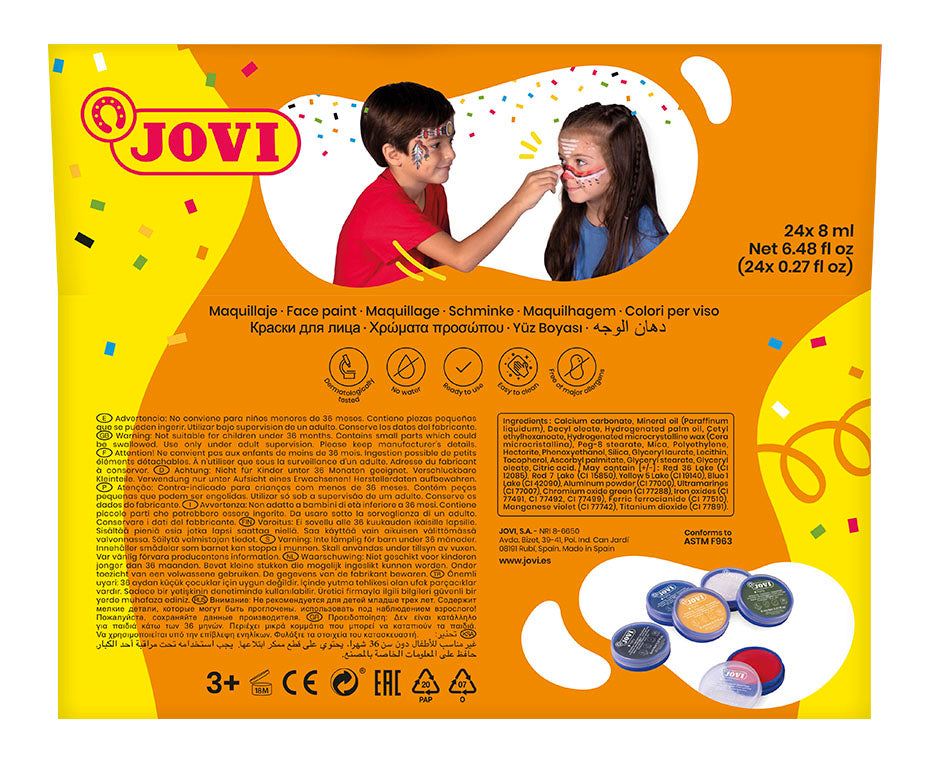 JOVI arcfesték állványban 24 x 8 ml