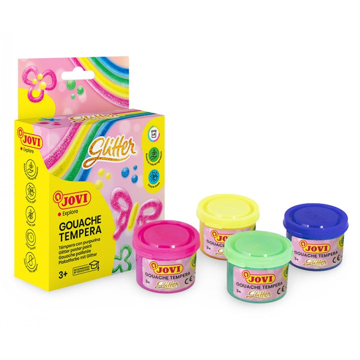 JOVI csillogó temperafestékek 4x35 ml (2)