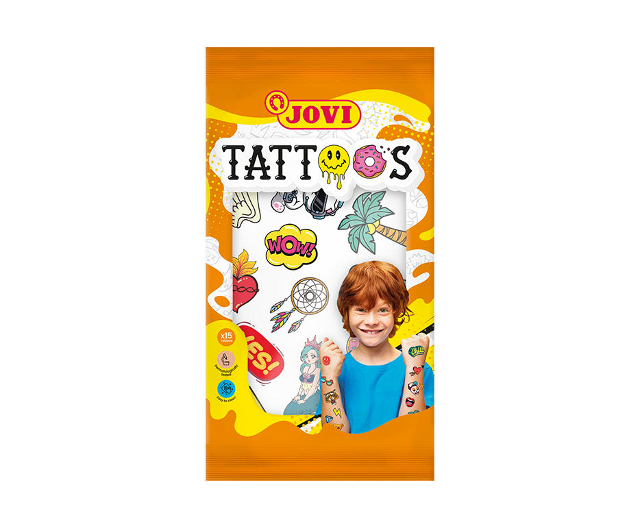 JOVI gyermek tetoválás display – 24 db