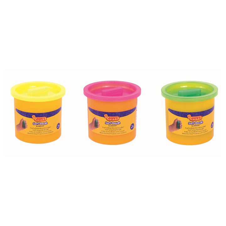 JOVI Gyurma pohárban BLANDIVER neon árnyalatok 3 x 110 g (2)
