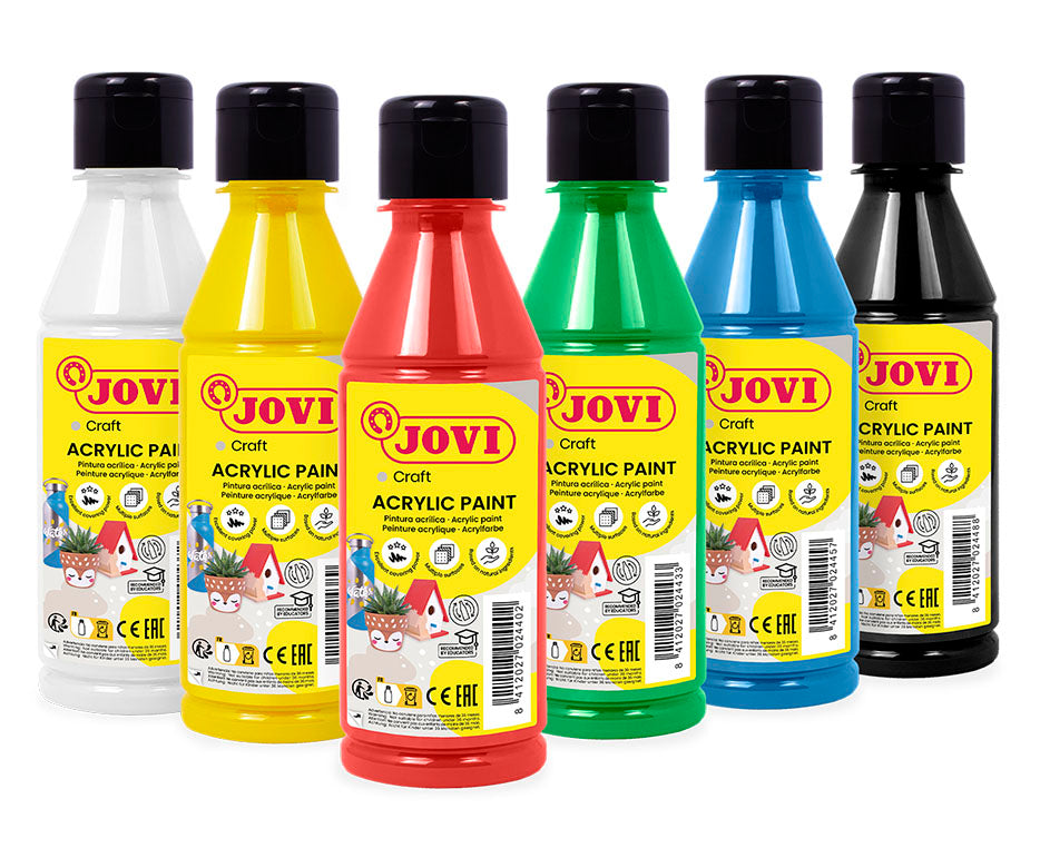 JOVI Jovidecor akrilfesték készlet 6 x 250 ml - A változat