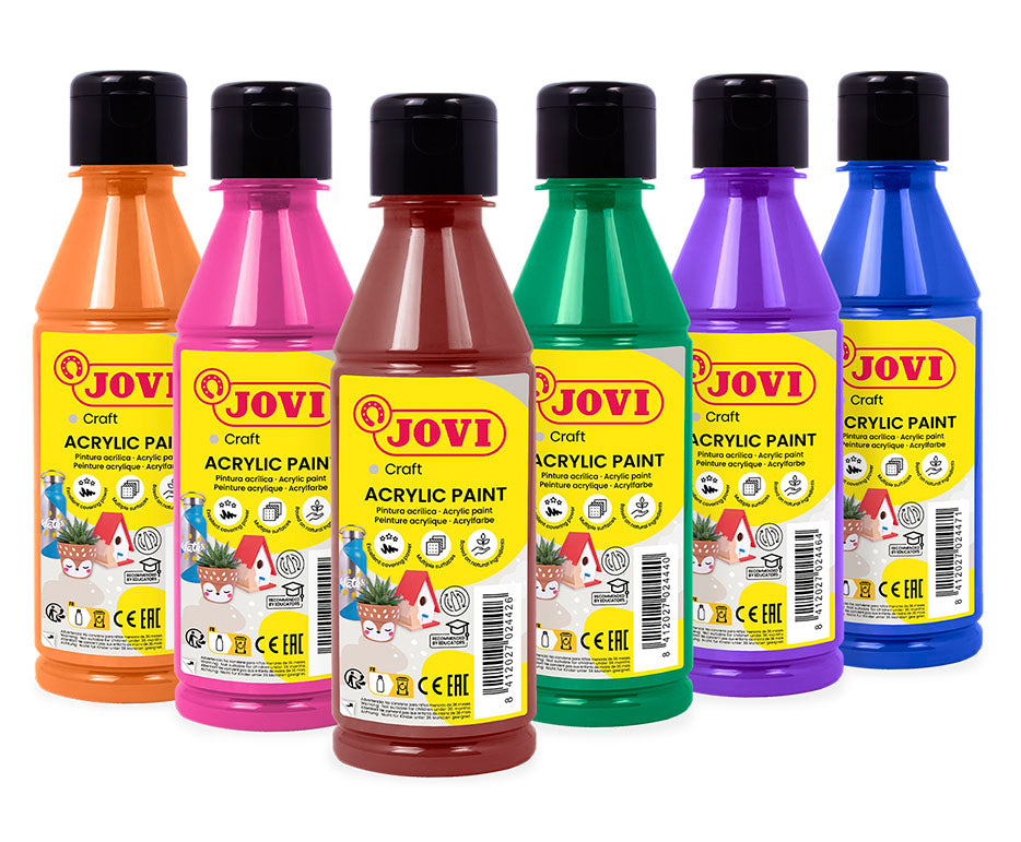 JOVI Jovidecor akrilfesték készlet 6 x 250 ml – B változat
