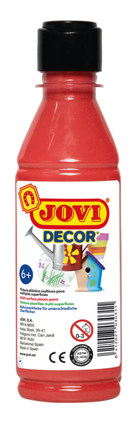 JOVI Jovidecor akrilfesték 250 ml – piros