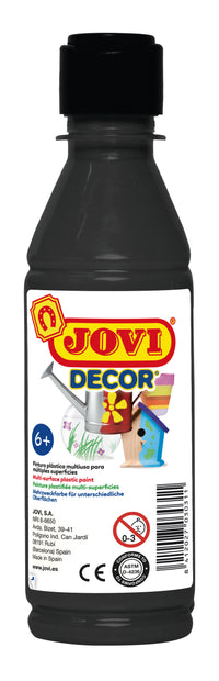 JOVI Jovidecor akrilfesték 250 ml – fekete