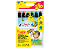 JOVI Jovidecor Glass üvegfestő gélzsírkréta – 6 db