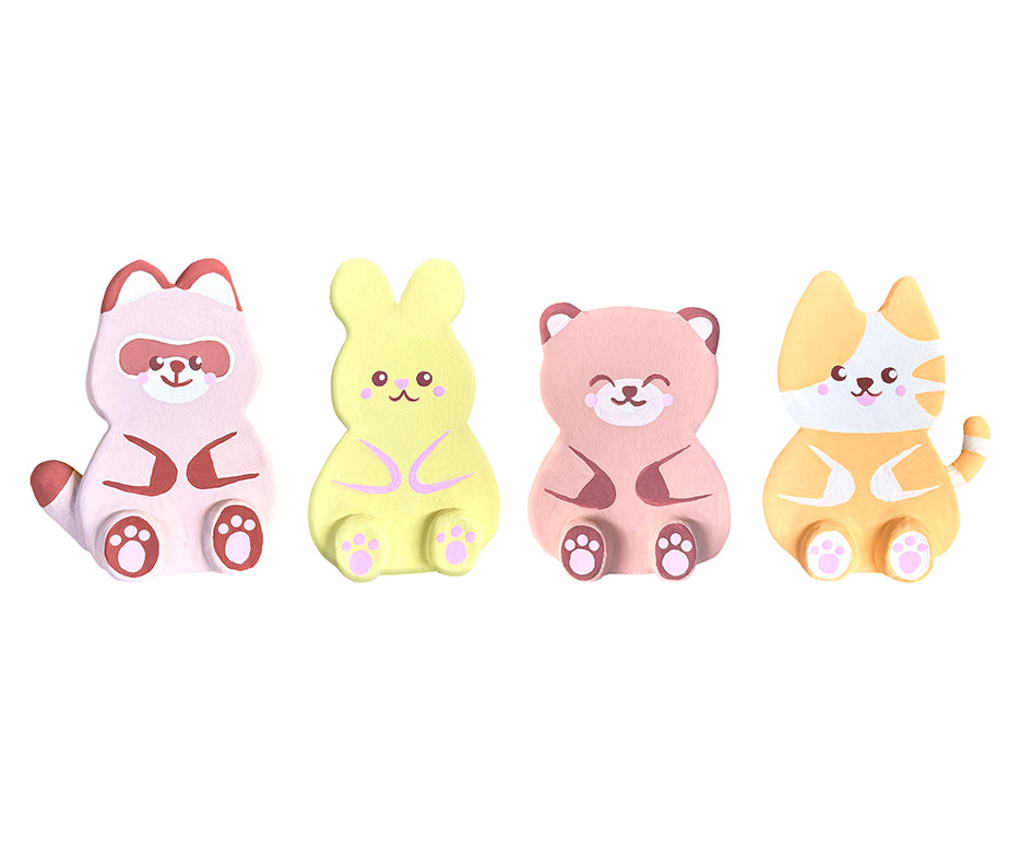 Jovi Kawaii Kraft Állatkák gyurmakészlet – 23 db