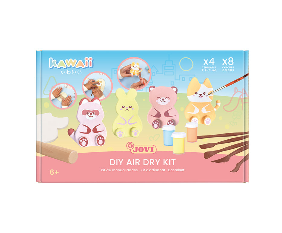 Jovi Kawaii Kraft Állatkák gyurmakészlet – 23 db