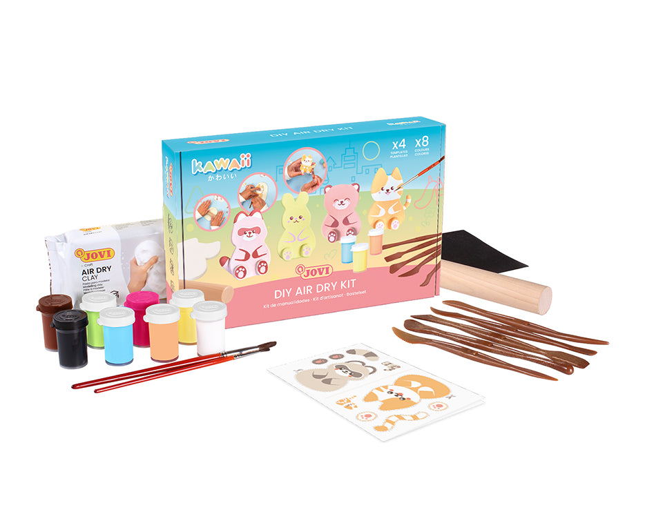 Jovi Kawaii Kraft Állatkák gyurmakészlet – 23 db