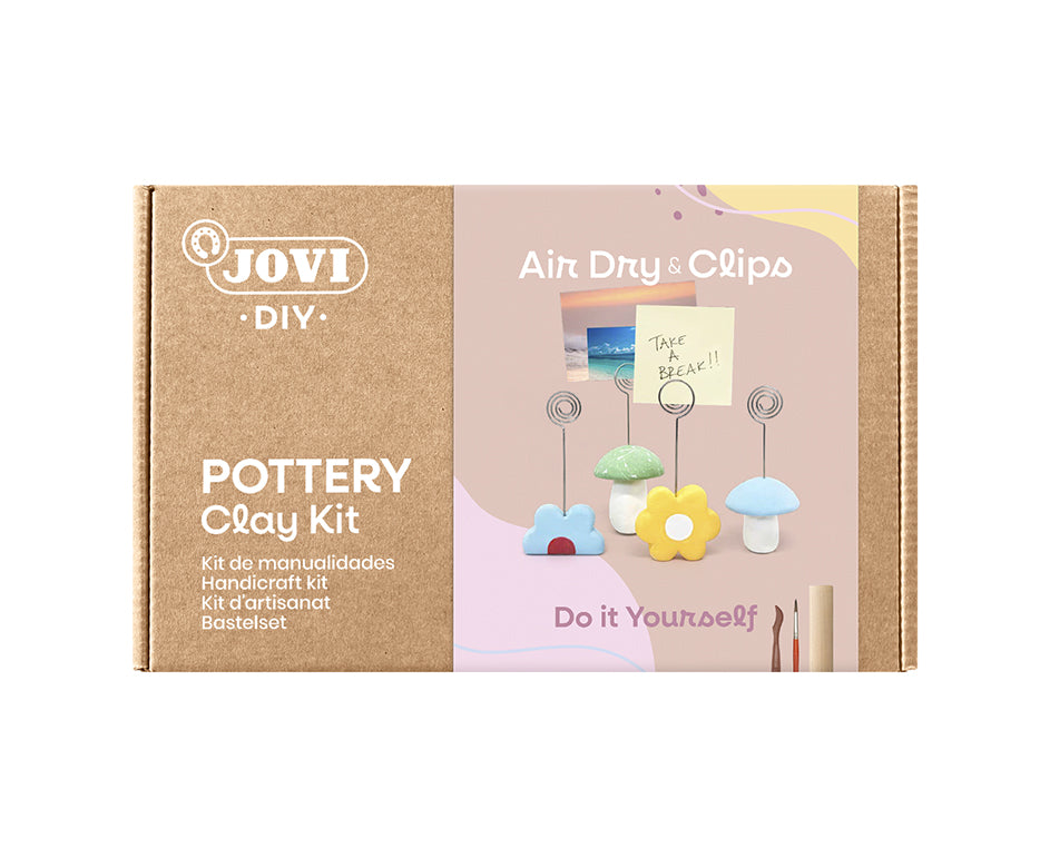 JOVI Kraft kreatív gyurmázó készlet Hajcsatok – 24 db