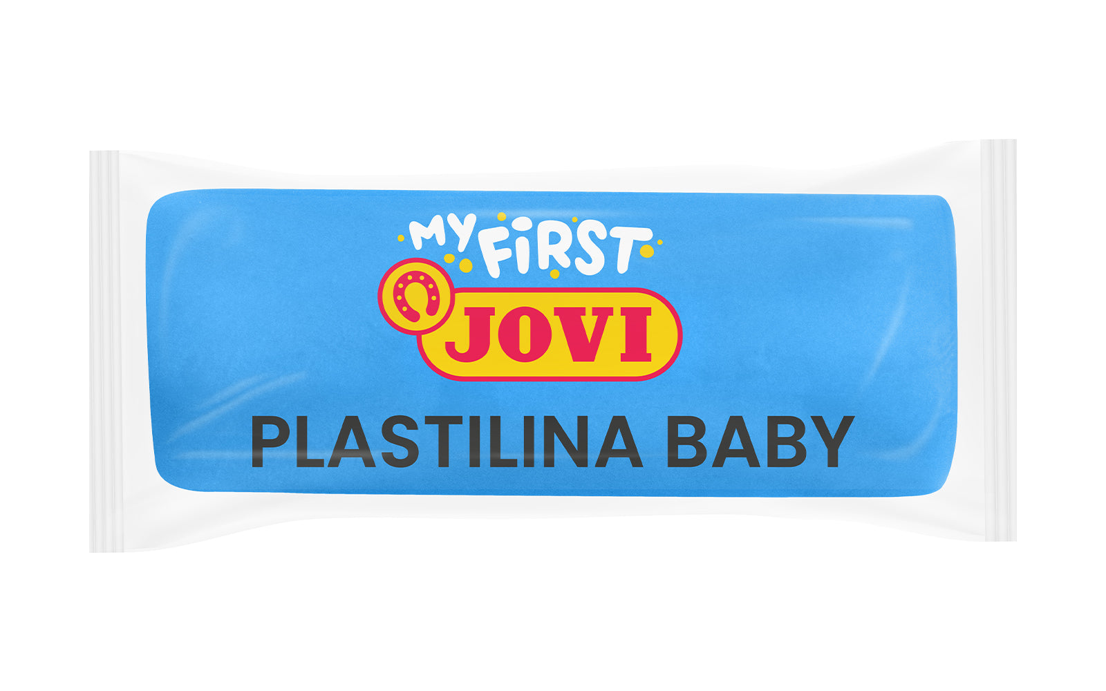 Jovi My First puha természetes gyurma 10 x 38 g kék vödörben