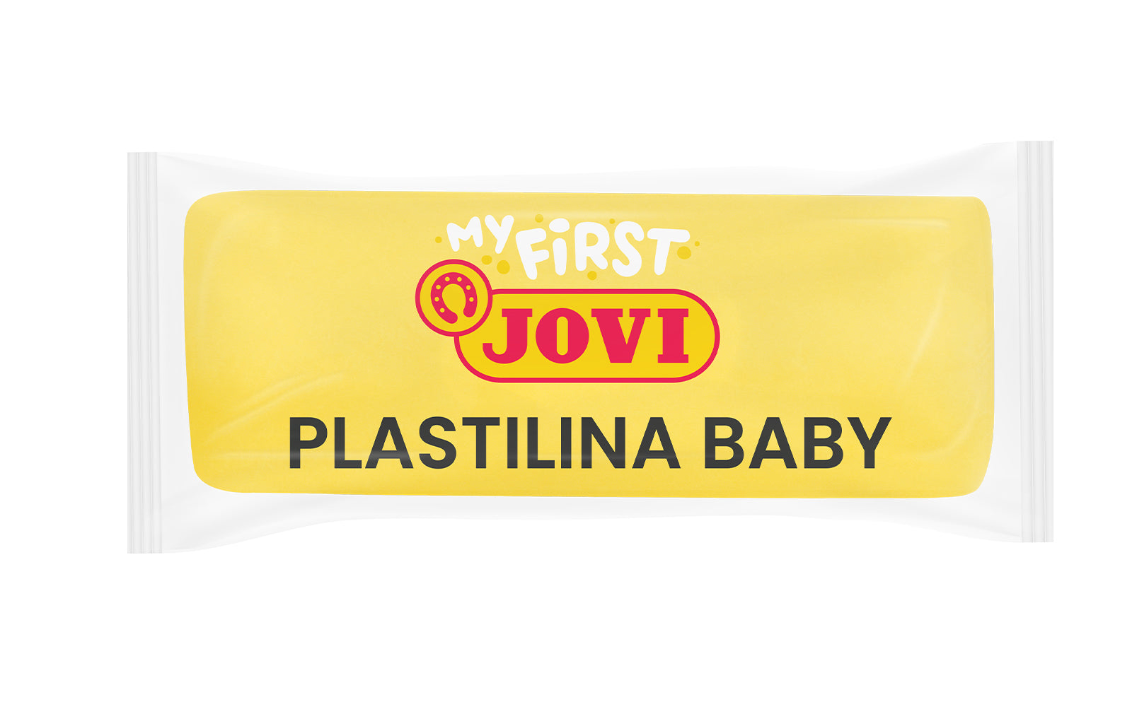 JOVI My First puha természetes gyurma vödörben 10 x 38 g - sárga