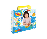 Jovi My First puha természetes gyurma 4 x 38 g + 3 fa nyomda Emotions