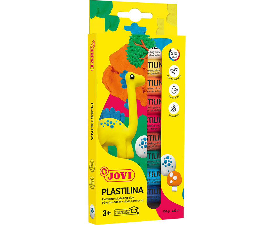 JOVI növényi gyurma készlet 10 x 15 g