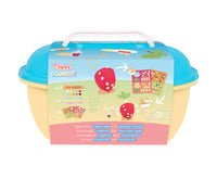 JOVI Play&Fun Kawaii természetes gyurma bőröndben – készlet kiegészítőkkel