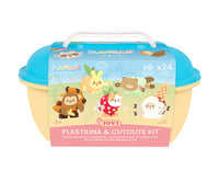 JOVI Play&Fun Kawaii természetes gyurma bőröndben – készlet kiegészítőkkel
