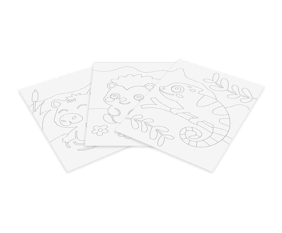 JOVI Play&Fun mini kreatív homokképkészítő készlet – 9 részes