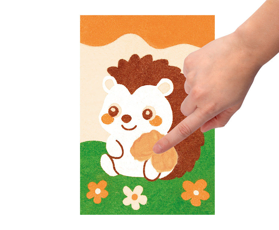 JOVI Play&Fun mini kreatív homokképkészítő készlet – 9 részes