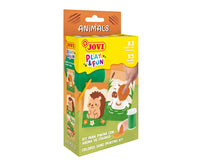 JOVI Play&Fun mini kreatív homokképkészítő készlet – 9 részes – Állatok