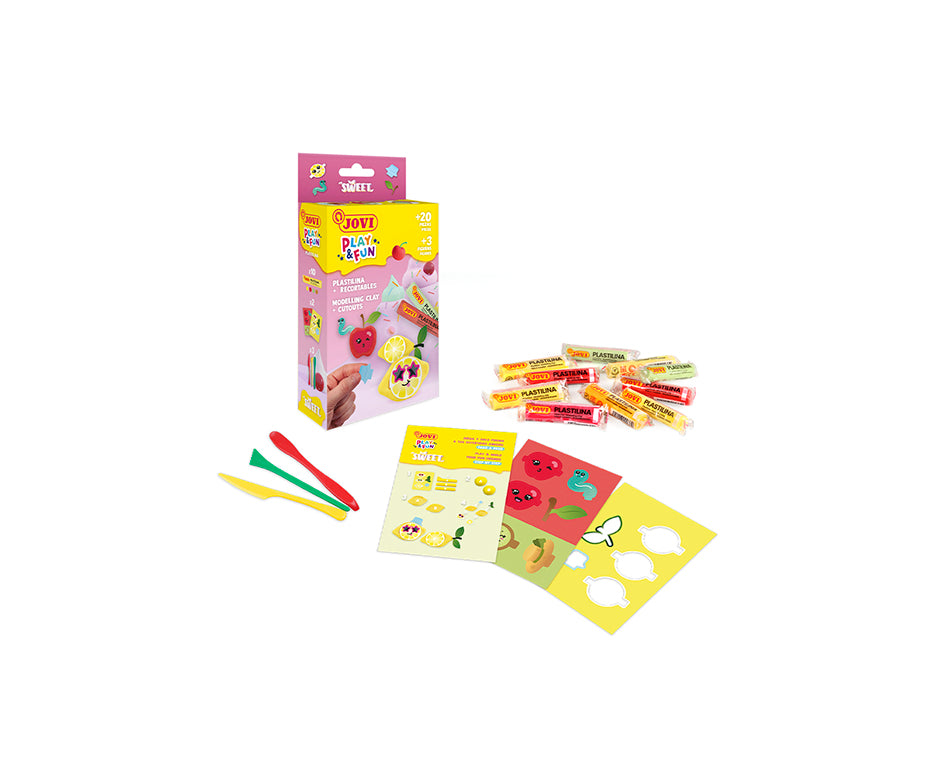 JOVI Play&Fun Mini készlet természetes gyurmával