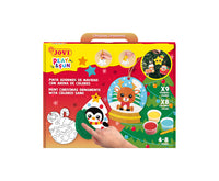 JOVI Play&Fun homokkép készítő készlet Christmas Ornaments - 12 db