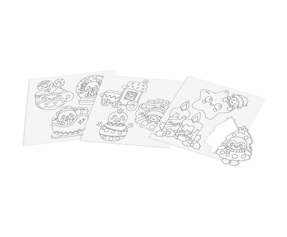 JOVI Play&Fun homokkép készítő készlet Christmas Ornaments - 12 db