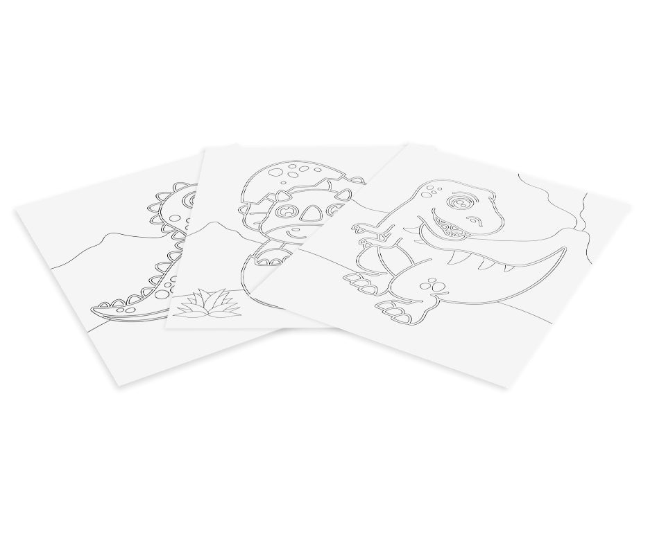 JOVI Play&Fun homokkép készítő készlet 12 db-os Dinosaurs