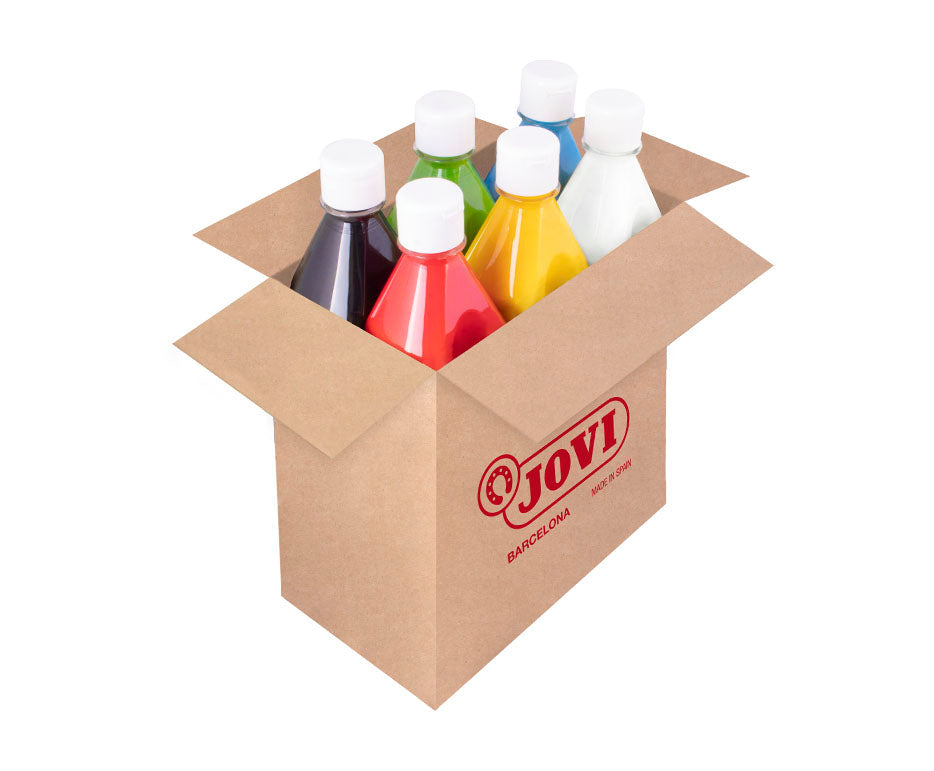 JOVI Premium folyékony tempera készlet 6 x 500 ml