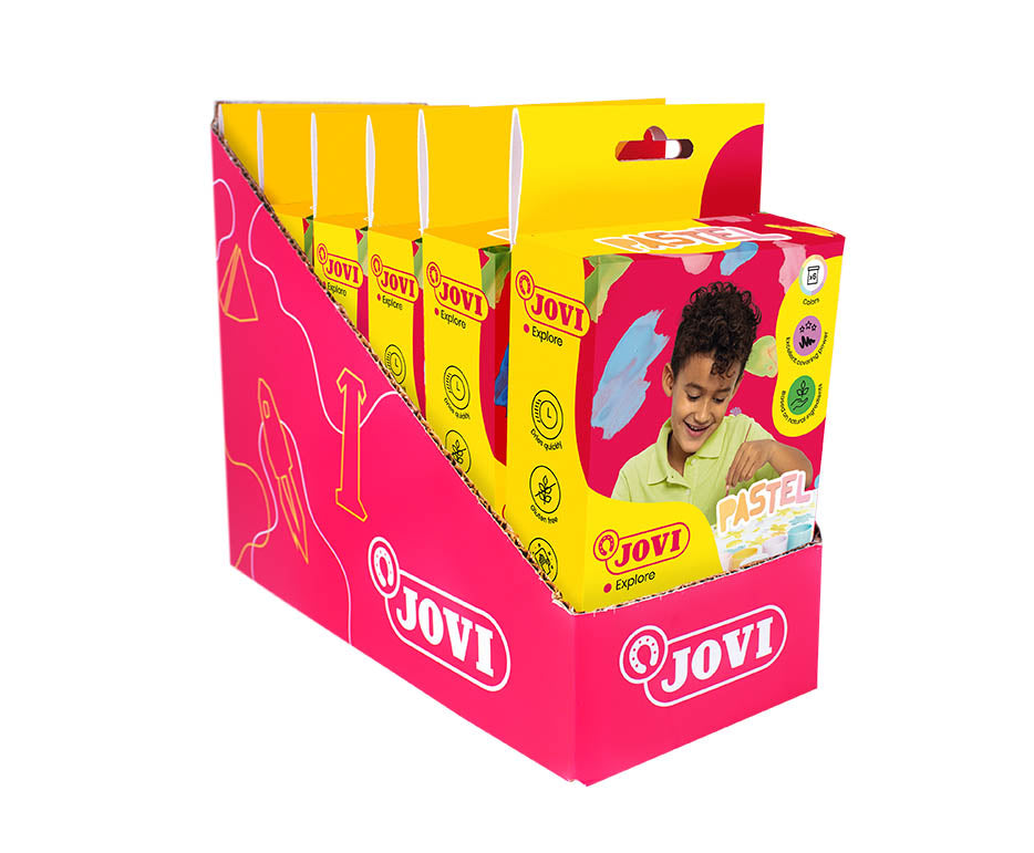 JOVI Premium pasztell temperafesték készlet 6 x 35 ml ecsettel