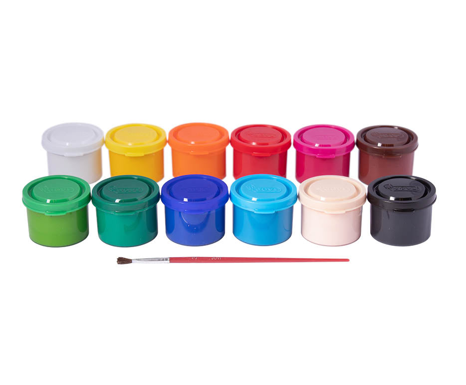 Jovi Premium temperafesték 12 x 35 ml ecsettel