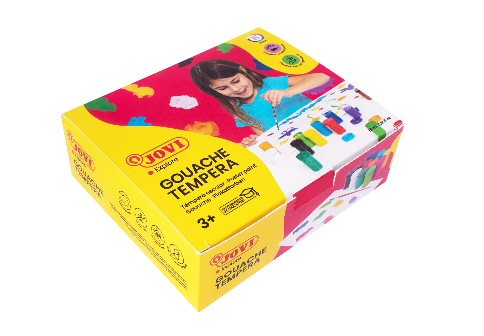 JOVI Premium temperafesték 12 x 15 ml ecsettel