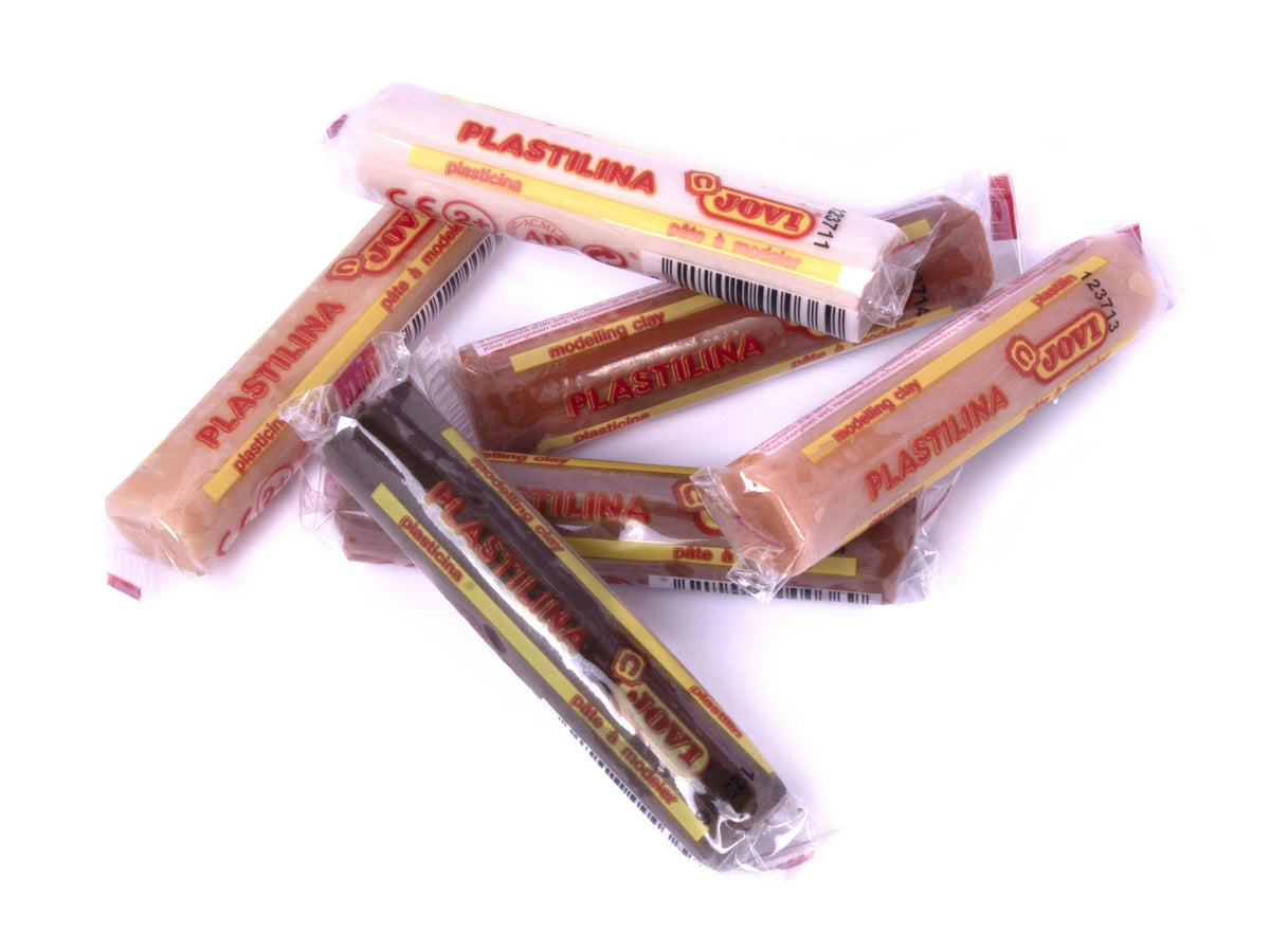 JOVI természetes gyurma bőrtónusok 6 x 15 g
