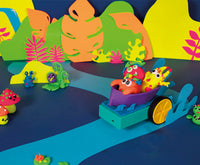 Jovi Tech Crazy Cars Szörnyek kreatív gyurmakészlet - 14 db