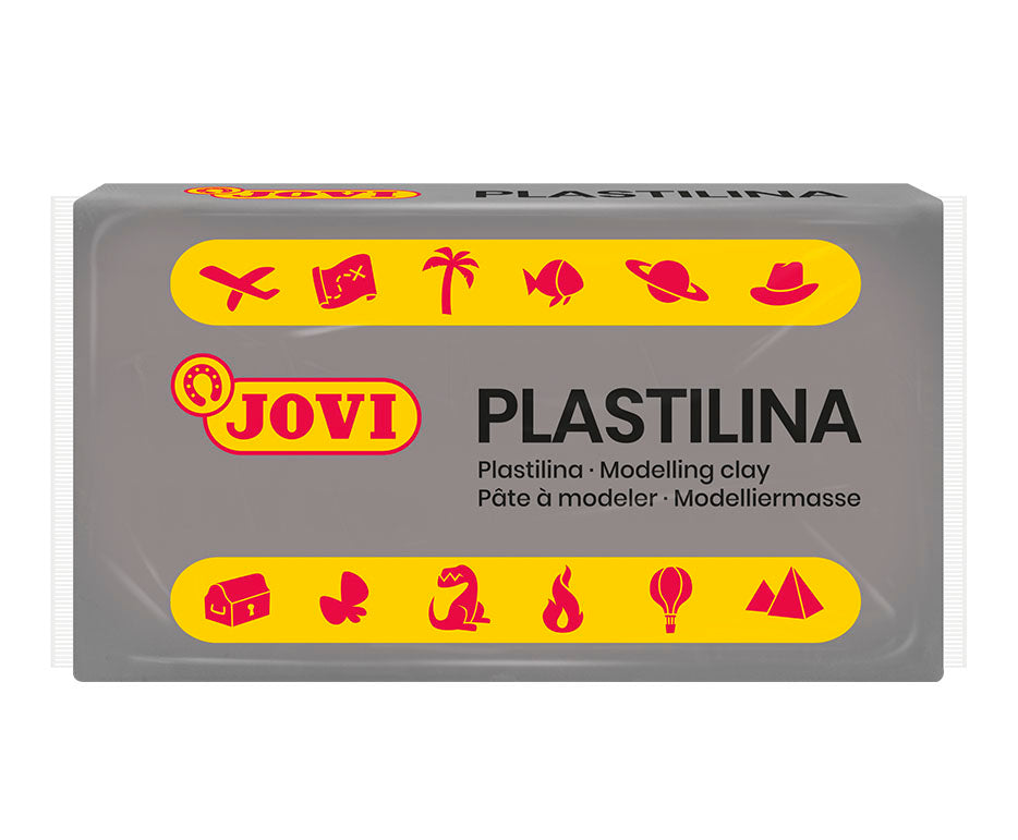 JOVI természetes gyurma 50 g - szürke