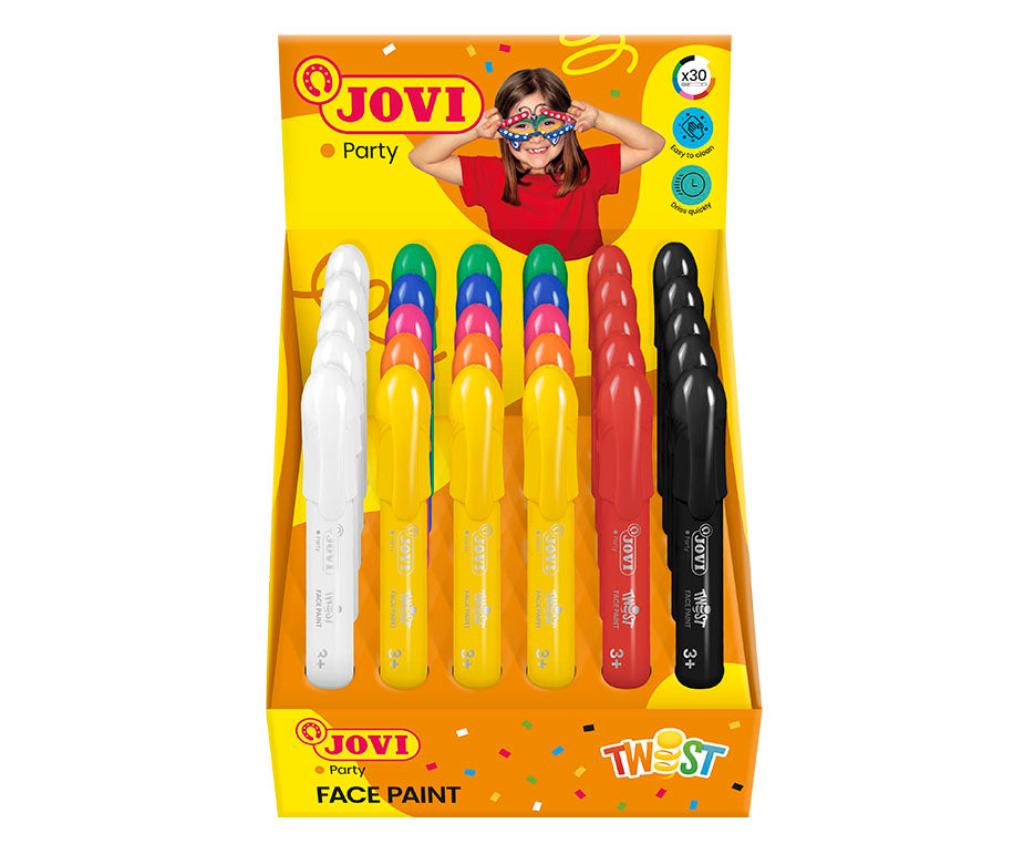 JOVI Twist arcfesték stift készlet display 30 db