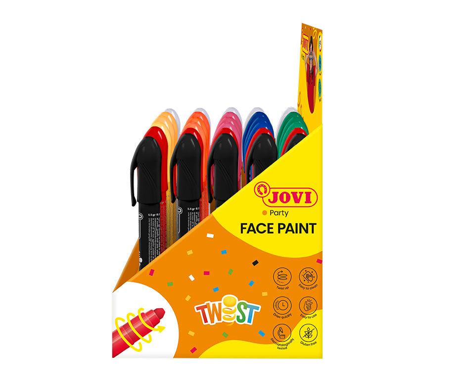 JOVI Twist arcfesték stift készlet display 30 db